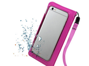 foto de FUNDA IMPERMEABLE SBS SUMMER LINE SMARTPHONE 5 PULG rosa