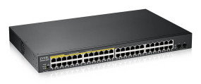 foto de SWITCH ZYXEL GS1900-48HPV2 48 PORT GBE L2 POE+ SMART SWITCH