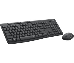 foto de COMBO TECLADO RATON LOGITECH MK295 RF INALAMBRICO NEGRO