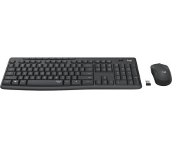 foto de COMBO TECLADO RATON LOGITECH MK295 RF INALAMBRICO NEGRO