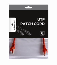 foto de CABLE RED GEMBIRD UTP CAT6 0,25M ROJO