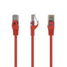 foto de CABLE RED GEMBIRD UTP CAT6 0,5M ROJO