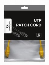foto de CABLE RED GEMBIRD UTP CAT6 0,25M AMARILLO