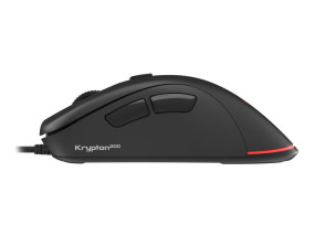 foto de RATON GAMING GENESIS KRYPTON 200 RGB SENSOR OPTICO 6400 DPI