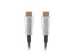 foto de CABLE HDMI LANBERG M/M V2.0 OPTICO AOC 80M NEGRO