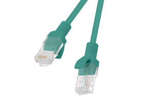 foto de CABLE RED LANBERG LATIGUILLO CAT.6 UTP 5M VERDE FLUKE  PASSED
