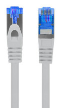foto de CABLE RED LANBERG LATIGUILLO CAT.6A S/FTP LSZH CCA 10M GRIS FLUKE  PASSED