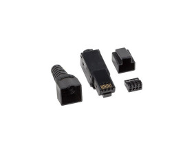 foto de CONECTOR LANBERG RJ45 CAT.6 UTP PLUG 8P8C TOOL-LESS