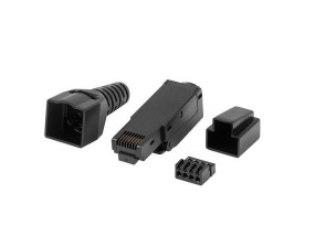 foto de CONECTOR LANBERG RJ45 CAT.6 UTP PLUG 8P8C TOOL-LESS