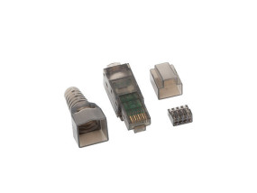 foto de CONECTOR LANBERG RJ45 CAT.6A UTP PLUG 8P8C TOOL-LESS