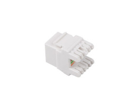 foto de CONECTOR KEYSTONE LANBERG RJ45 CAT.6A UTP 180
