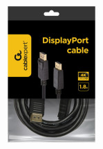 foto de CABLE DISPLAYPORT GEMBIRD MACHO MACHO V1.2 4K 1,8M