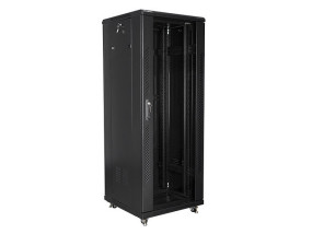 foto de ARMARIO RACK LANBERG DE SUELO 32U/600X600X1603 19 FLAT PACK NEGRO