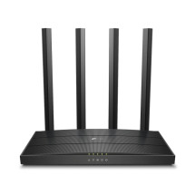 foto de TP-Link Archer C6 router inal?mbrico Ethernet r?pido Doble banda (2,4 GHz / 5 GHz) Blanco