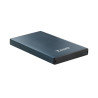 foto de CARCASA HDD TOOQ TQE-2527PB 2,5 9,5 MM SATA USB 3.0/3.1 AZUL