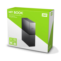 foto de DISCO EXT 3,5 WD MYBOOK 3,5 6TB USB 3.0 BLACK
