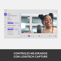 foto de WEBCAM LOGITECH STREAMCAM FHD 1920X1080PX BLANCA
