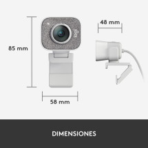 foto de WEBCAM LOGITECH STREAMCAM FHD 1920X1080PX BLANCA