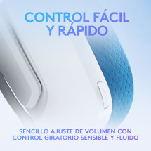 foto de AURICULARES LOGITECH G335 BLANCO MICROFONO INALAMBRICO USB-A
