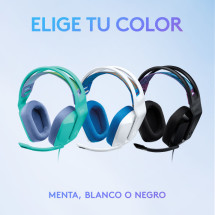 foto de AURICULARES LOGITECH G335 BLANCO MICROFONO INALAMBRICO USB-A
