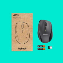 foto de RATON LOGITECH MARATHON M705 NEGRO RF INALAMBRICO PILAS