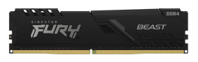 foto de DDR4 KINGSTON 8GB 3200 FURY BEAST NEGRO