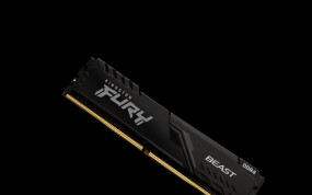 foto de DDR4 KINGSTON 8GB 3200 FURY BEAST NEGRO