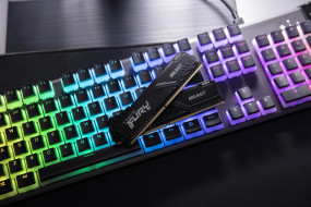 foto de DDR4 KINGSTON 16GB 3200 FURY BEAST NEGRO