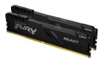 foto de DDR4 KINGSTON 2x 8GB 3200 FURY BEAST NEGRO