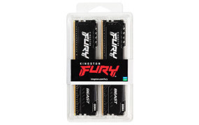foto de DDR4 KINGSTON 2x 8GB 3200 FURY BEAST NEGRO