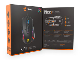 foto de RATÓN GAMING RGB KROM KICK