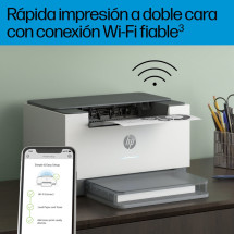 foto de HP LaserJet M209dw Inal?mbrico Blanco y negro Impresora, A doble cara