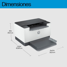 foto de HP LaserJet M209dw Inal?mbrico Blanco y negro Impresora, A doble cara