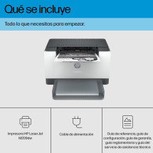 foto de HP LaserJet M209dw Inal?mbrico Blanco y negro Impresora, A doble cara