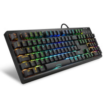 foto de TECLADO GAMING SHARKOON SHARK SKILLER SGK30 RED PORTUGUES