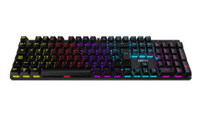 foto de TECLADO GAMING KROM KASIC ES USB RETROILUMINADO MECANICO NEGRO