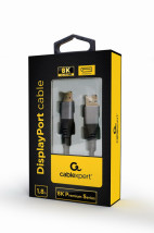 foto de CABLE DISPLAYPORT GEMBIRD MACHO MACHO V1.4 8K 1,8M PREMIUM SERIES