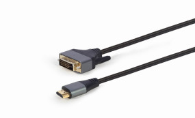 foto de CABLE HDMI GEMBIRD A DVI MACHO MACHO 4K 1,8 PREMIUM SERIES