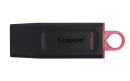 foto de MEMORIA USB 3.2 KINGSTON 256GB DATATRAVELER EXODIA NEGRO ROJO