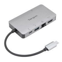 foto de DOCKING STATION TARGUS TIPO C A HDMI X1 VGA X1 USB-A X1 USB-C X1 PLATA