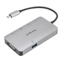 foto de DOCKING STATION TARGUS TIPO C A HDMI X1 VGA X1 USB-A X1 USB-C X1 PLATA