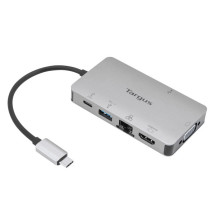 foto de DOCKING STATION TARGUS TIPO C A HDMI X1 VGA X1 USB-A X1 USB-C X1 PLATA