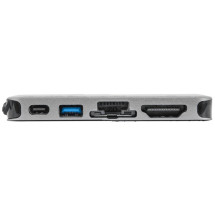 foto de DOCKING STATION TARGUS TIPO C A HDMI X1 VGA X1 USB-A X1 USB-C X1 PLATA