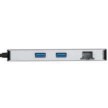 foto de DOCKING STATION TARGUS TIPO C A HDMI 2.0 X2 USB-A X2 PLATA