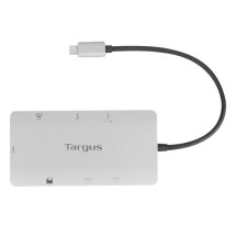 foto de DOCKING STATION TARGUS TIPO C A HDMI 2.0 X2 USB-A X2 PLATA