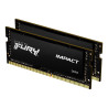 foto de DDR4 SODIMM KINGSTON 2X 8GB 3200 FURY IMPACT