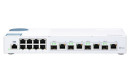 foto de QNAP QSW-M408-4C 8 port 1Gbps 4 port 10G SFQNAP QSW-M408-4C - Con