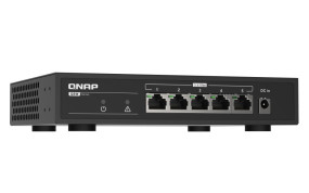 foto de QNAP QSW-1105-5T SWITCH5PORT 2.5GBPSPERPAUTO NEG 2.5G/1G/100M UNM