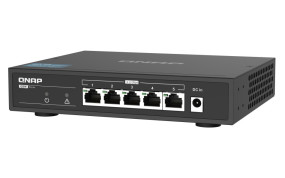 foto de QNAP QSW-1105-5T SWITCH5PORT 2.5GBPSPERPAUTO NEG 2.5G/1G/100M UNM