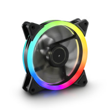 foto de VENTILADOR CAJA SHARKOON SHARK BLADES FAN 120X120X 25,5 MM PWM RGB